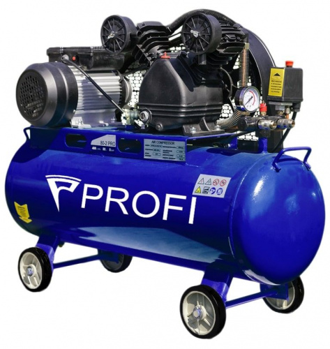 Воздушный электрический компрессор  Profi 80-2 pro