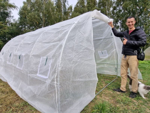 Теплица ТРИО 3х4 м из армированной пленки