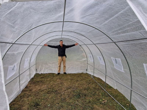 Теплица ТРИО 3х6 м из армированной пленки