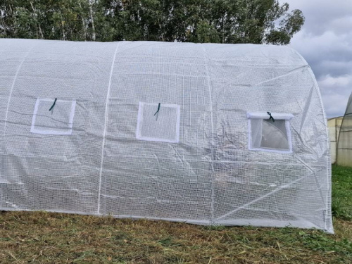 Теплица ТРИО с чехлом из армированной пленки