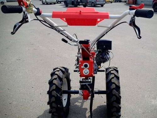 Мотоблок Shtenli 1900 14P с пониженной передачей, ВОМ, дифференциалами, мощность 14 л.с