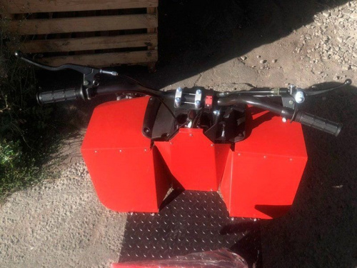 Рулевая колонка адаптера АМ-4 с рычагами управления