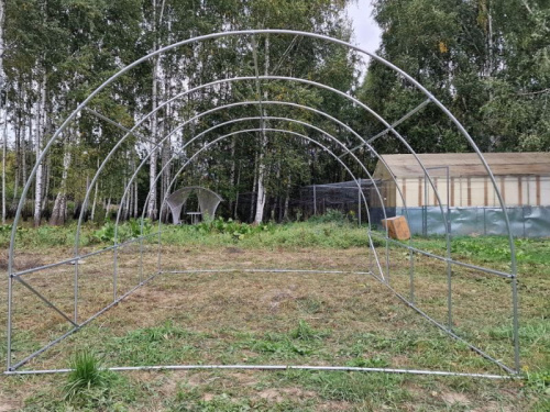 Теплица ТРИО 3х4 м из армированной пленки